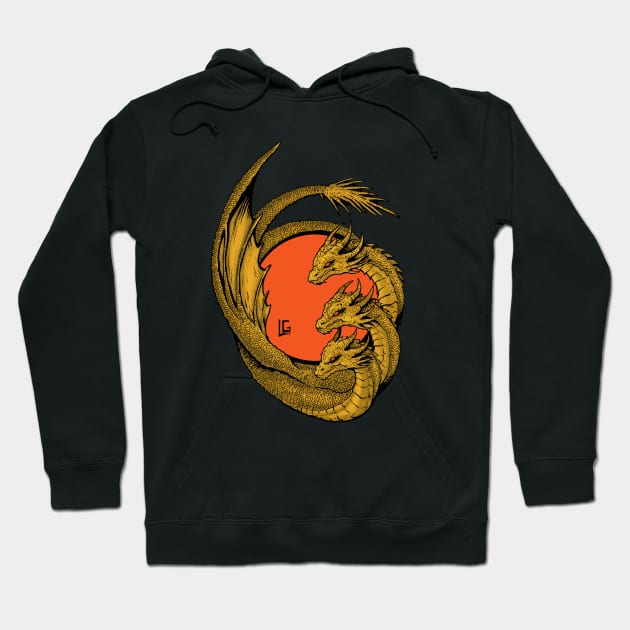 King Ghidorah Hoodie by Lagonza